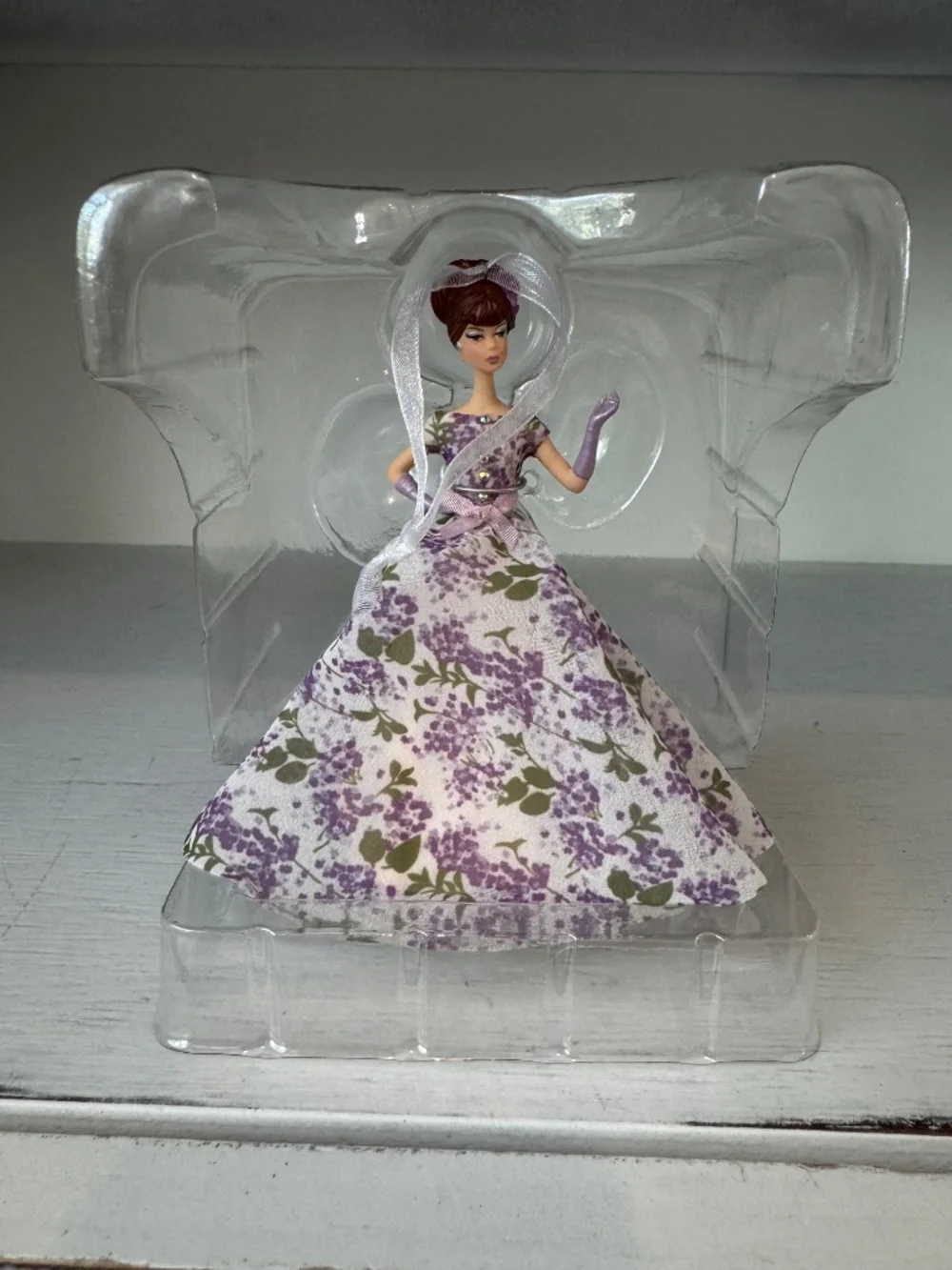 Hallmark‎ Keepsake Barbie Violette Ornament 2020 Floral Gown Christmas Decor